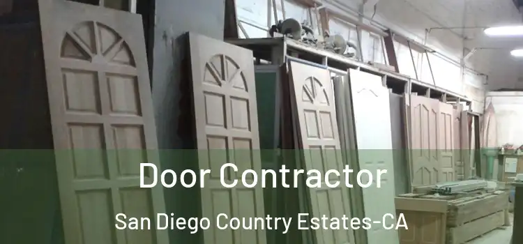  Door Contractor San Diego Country Estates-CA