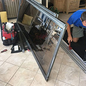 sliding glass door frame repair San Diego Country Estates